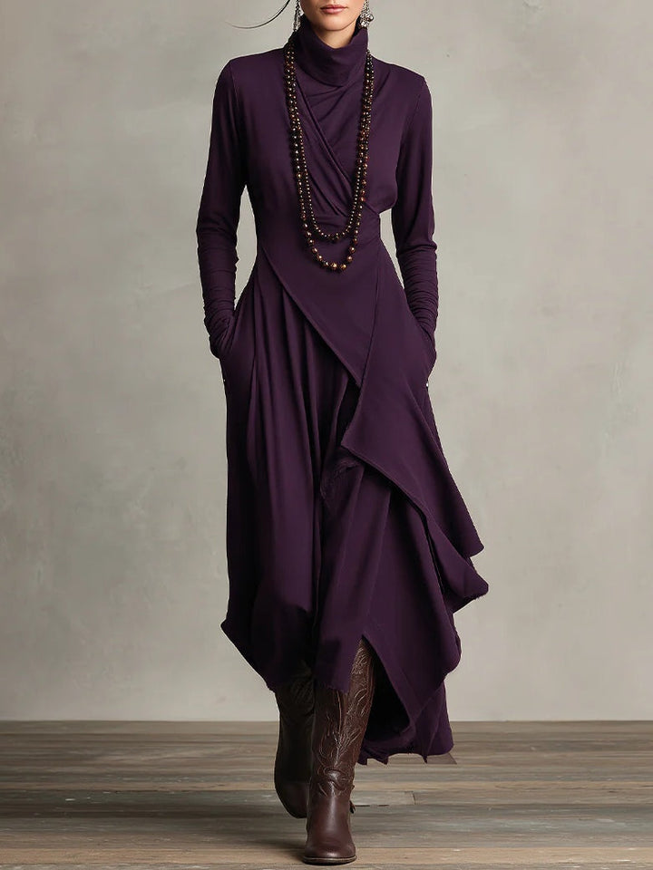 Keirae | Women's Chic Long Maxi Dress with Long Sleeve