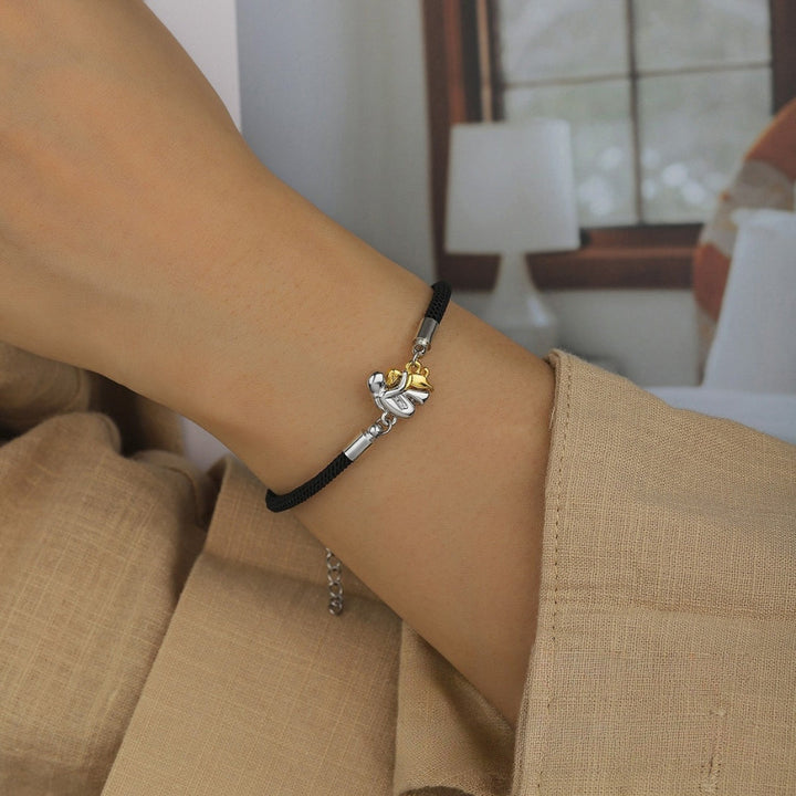 katy™ - Cord Bracelet Featuring Dog Icon