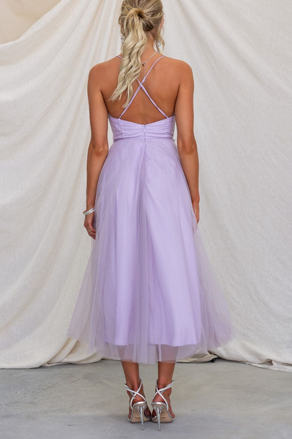 Contemporary Princess Maxi Dress with Suspenders for Parties