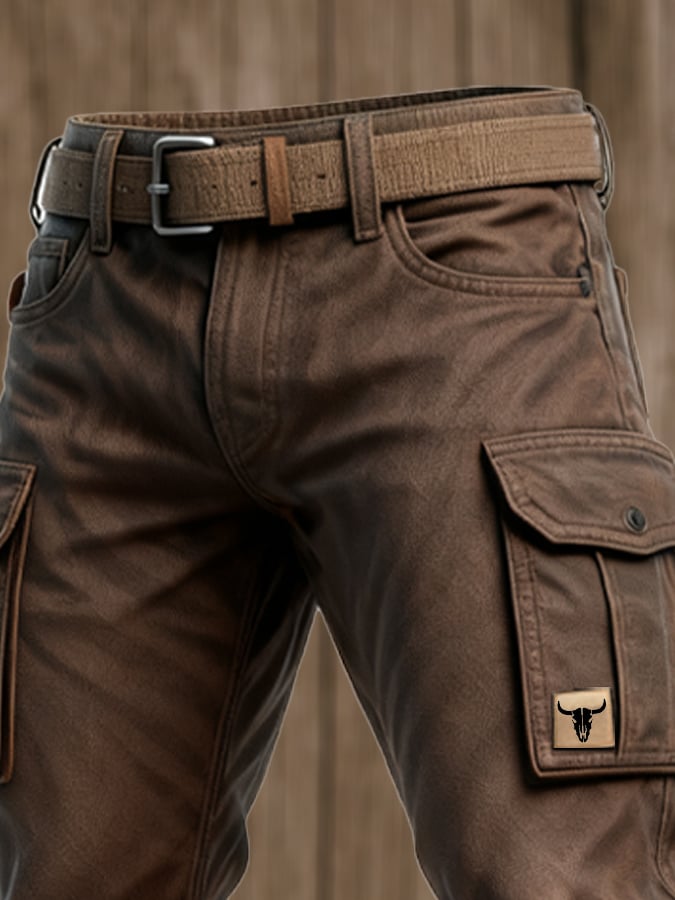 Dave | Men's Thermal Insulated Cargo Trousers with Pockets