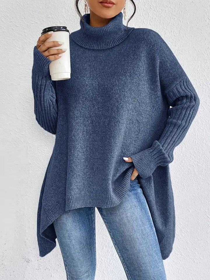 Bridgette™ - Comfy Long Turtleneck Sweater