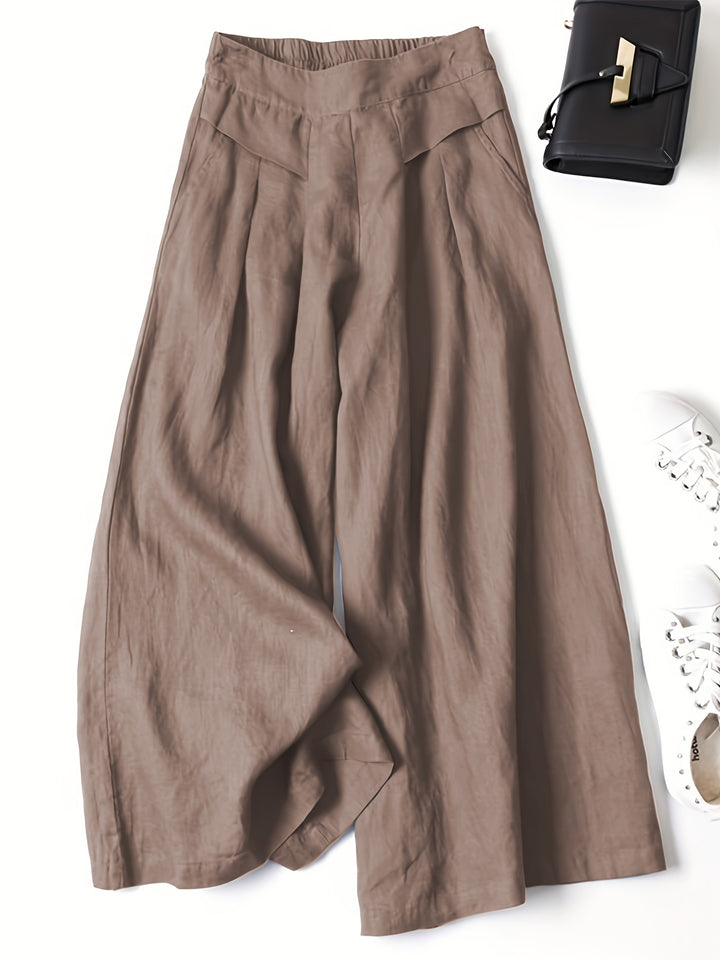 Bella™ - Comfortable Wide-Leg Capri Pants