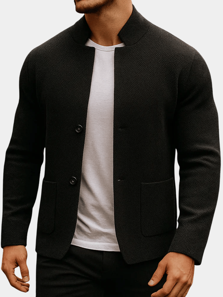 LAURENT MONACO | MEN'S KNITTED TEXTURE VEST
