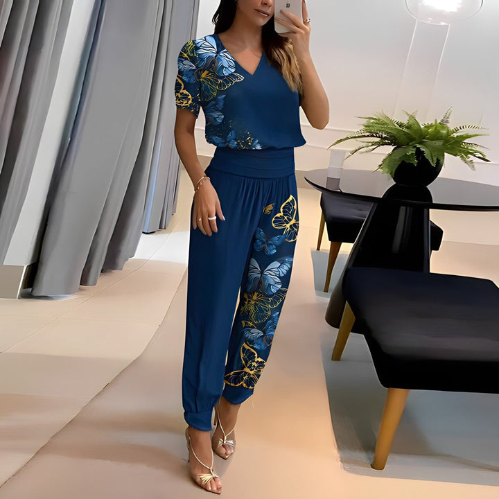 Alexandra™ - Trendy Set with Blouse and Pants