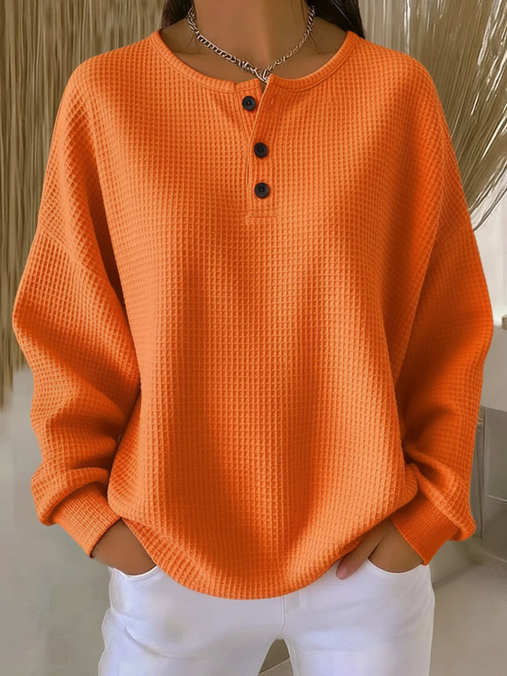 Anne | Women's Longline Casual sweatshirt with collar