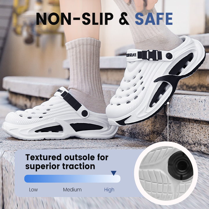 Men's Lightweight 2-in-1 Sandals – Non-Slip, Breathable Comfort with Thick EVA Sole