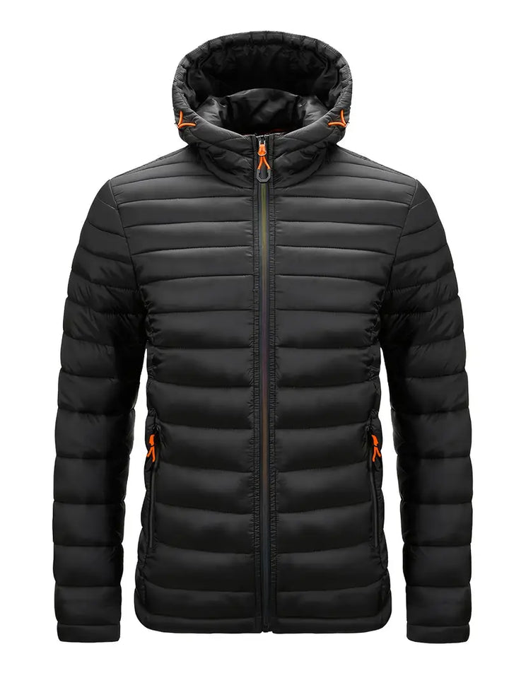 Men's Elegant Hooded Jacket with Hooded