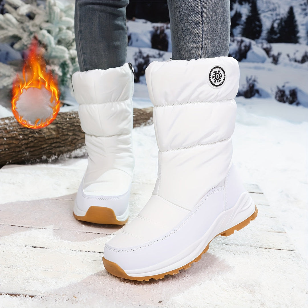 Premium Mid-Calf Women's Winter Snow Boots
