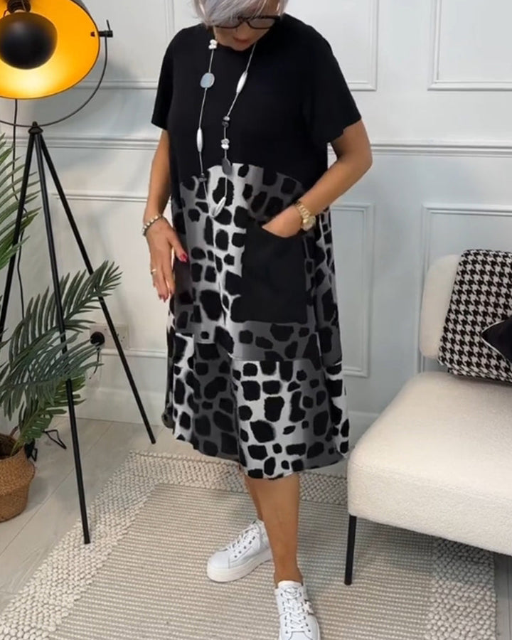 Sherlene - Leopard Print Dress