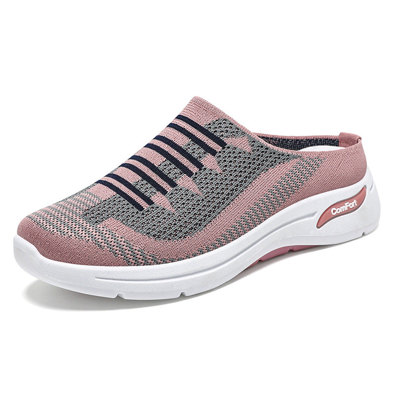 Chic and Breathable Women's Slip-On Mesh Sneakers