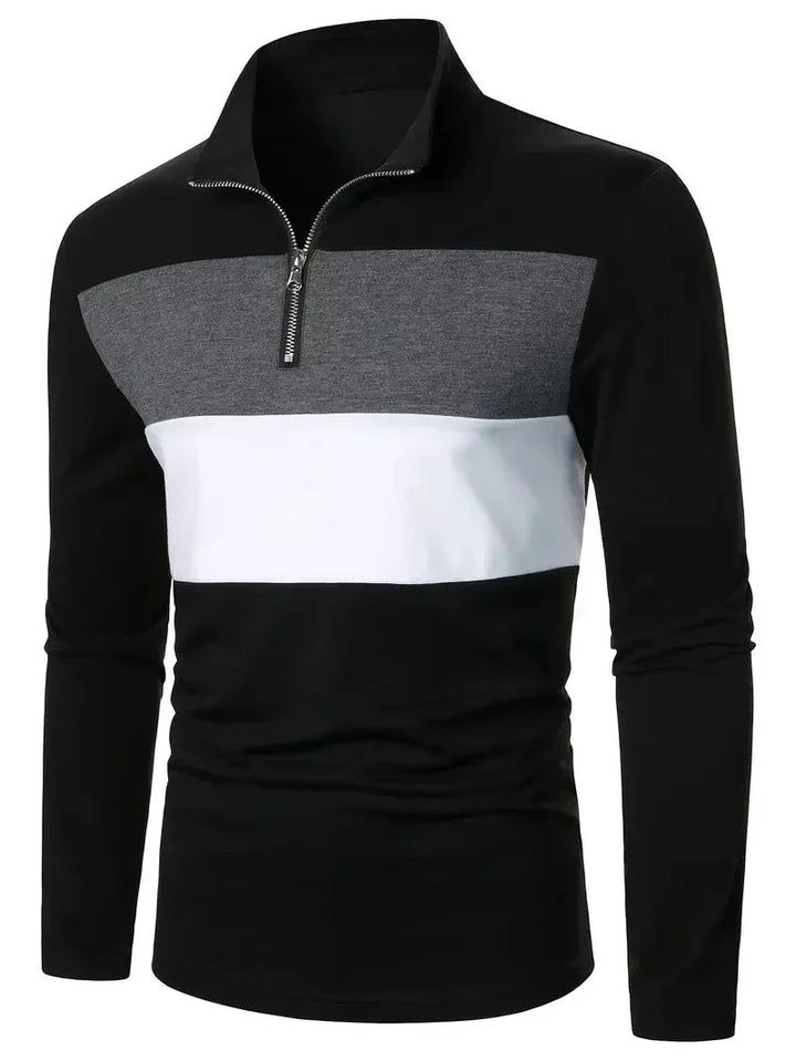 Brit & Boho™ | The Aspen Colourblock Quarter-Zip