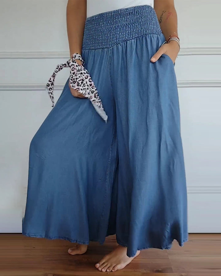 Sophia - Trousers with Elastic Waist