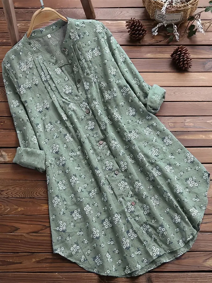 Mila™ - Shirt with Flowers