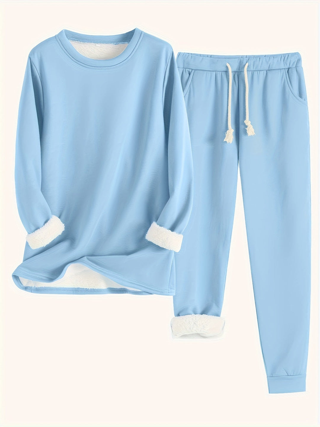Riley™ - Cozy Fleece-Lined Lounge Set