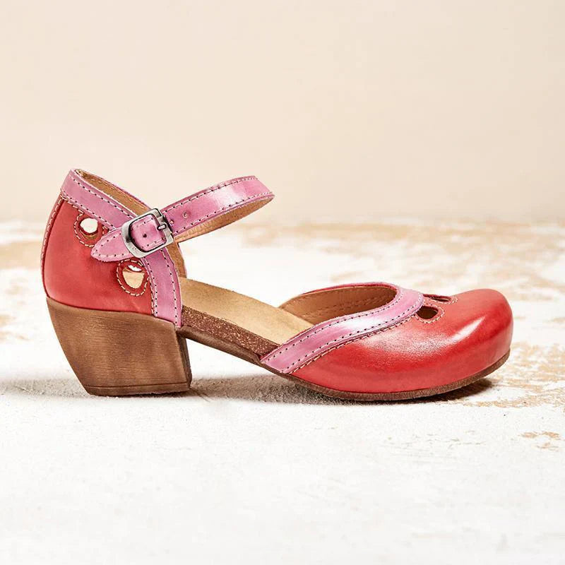 Fria™ - Comfortable Low Heel Sandals