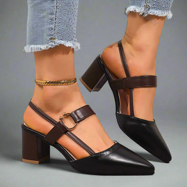 Ava | Women's Cushioned Pointed-Toe Orthopedic Heels