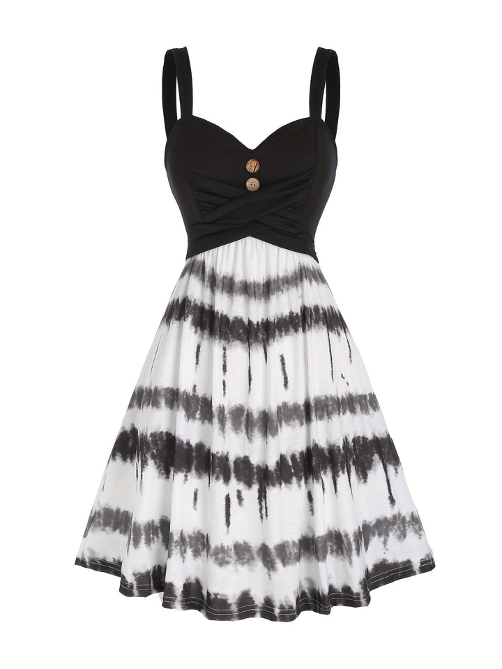 Gisele™ - Comfortable Tie-Dye Sleeveless Summer Dress