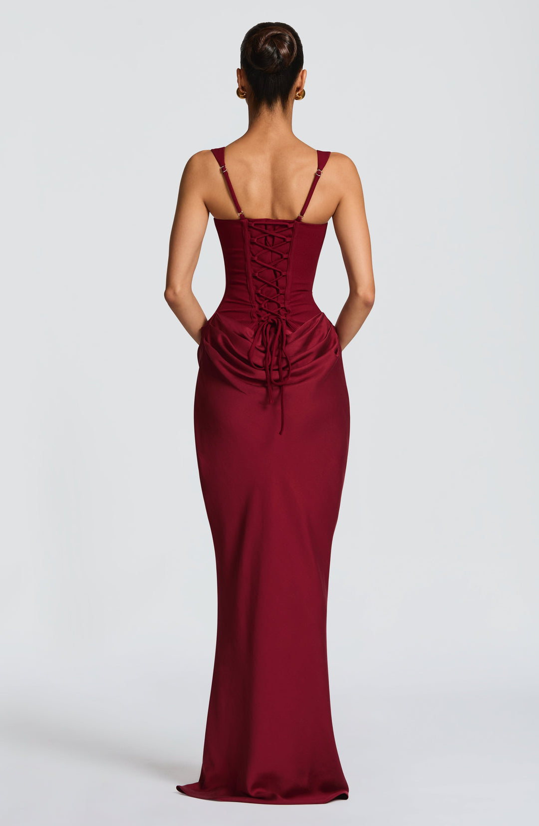 Women's Square Neck Sleeveless Maxi Dress