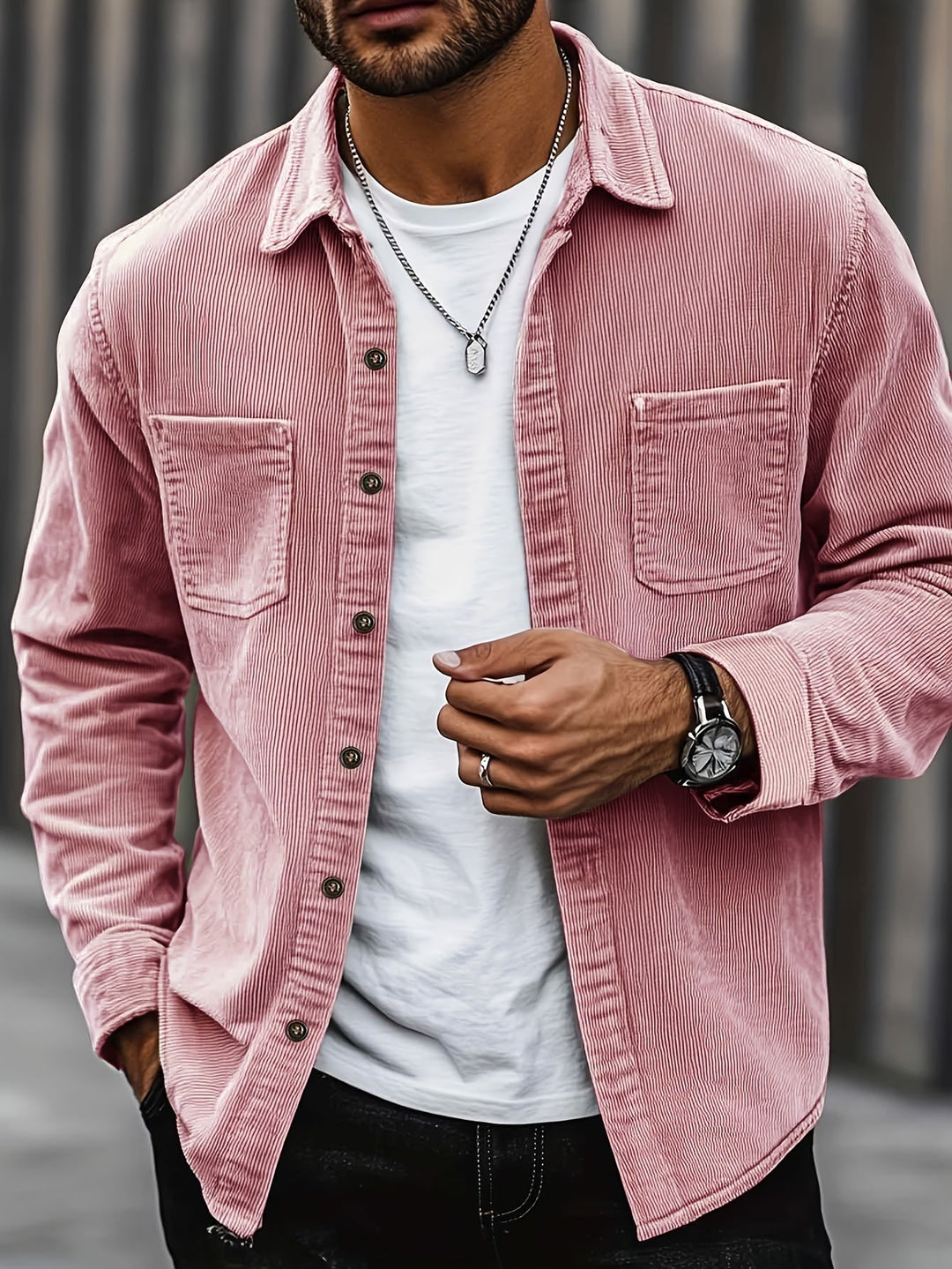 Johan™ Men's Corduroy Shirt Jacket