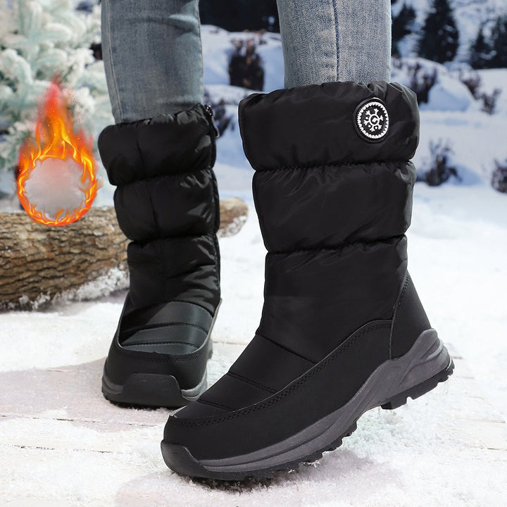 Premium Mid-Calf Women's Winter Snow Boots