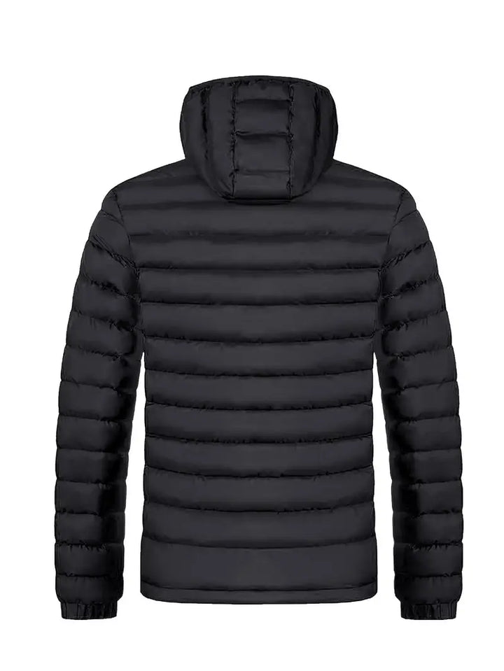 Men's Elegant Hooded Jacket with Hooded