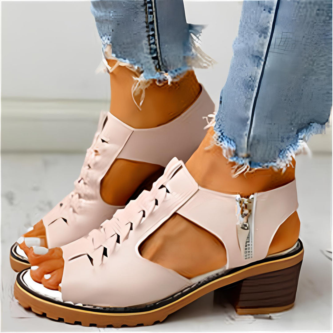Steffie™ - Women's Orthopedic Block Heel Sandals