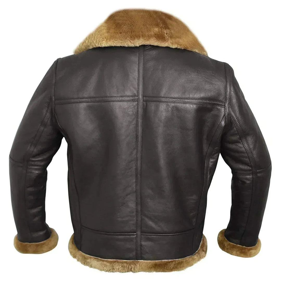 Enzo™ - Genuine Sheepskin Leather Jacket
