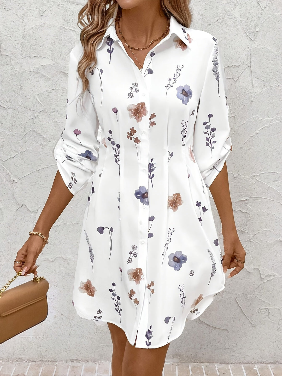 Maya™ - Elegant Floral Dress