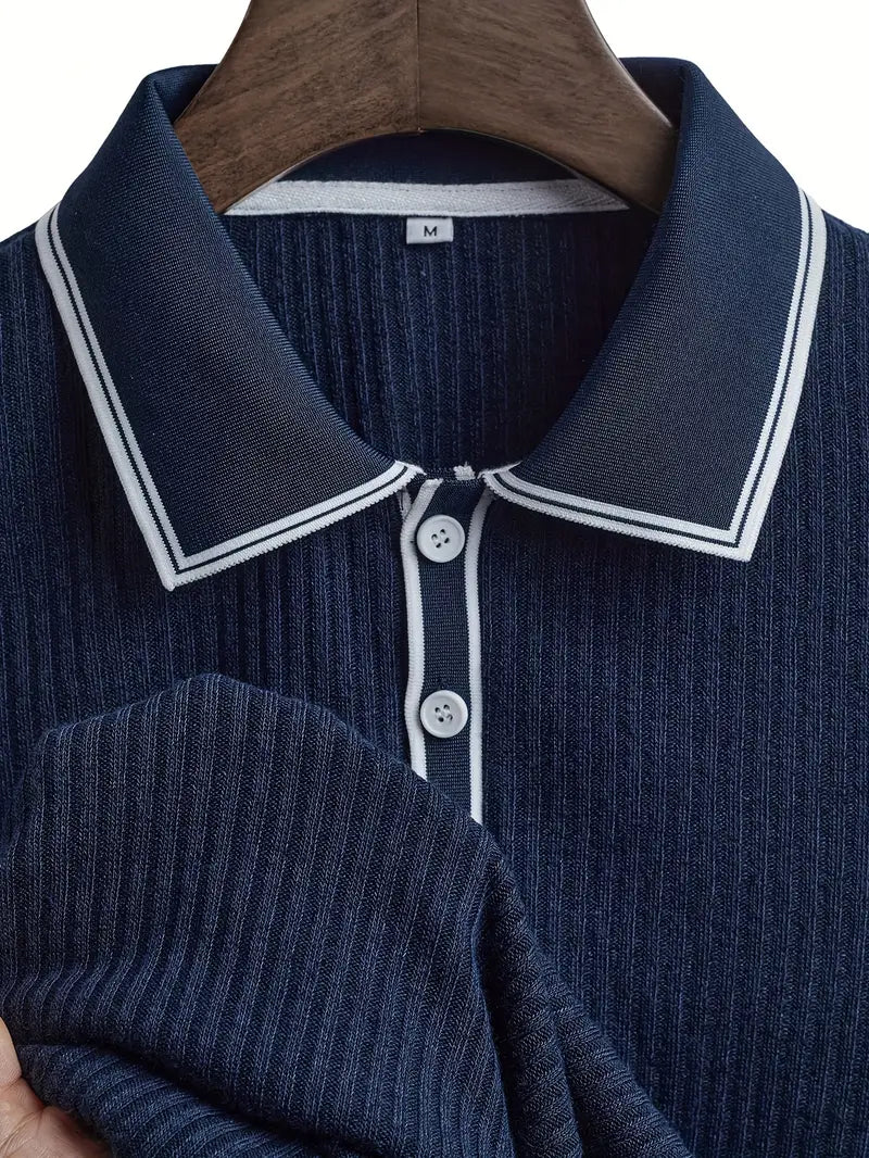 Emilio™ - Men's Custom Ribbed Polo