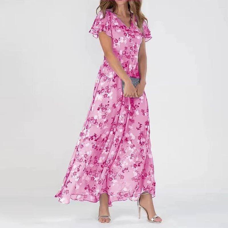 Zia™ - Glamorous Tummy Covering Dress