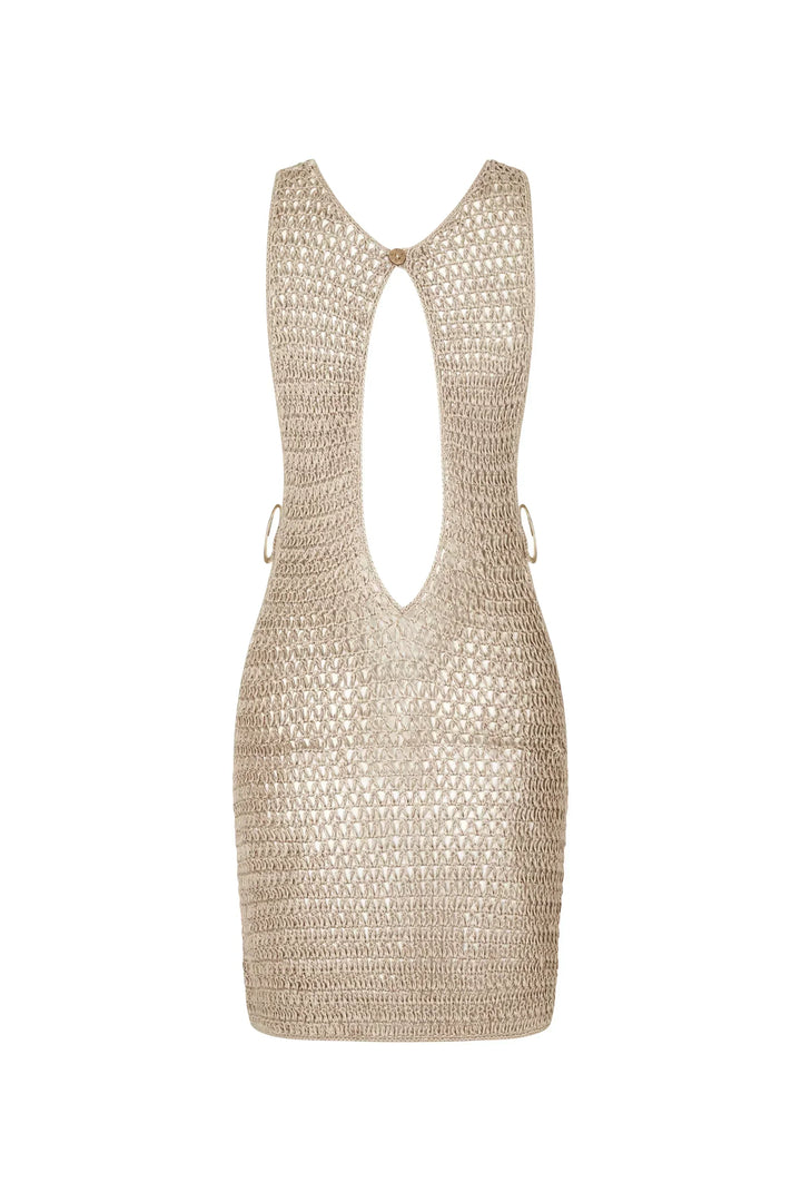Kaia | Women's Sleeveless Mini Dress with Cut-Out
