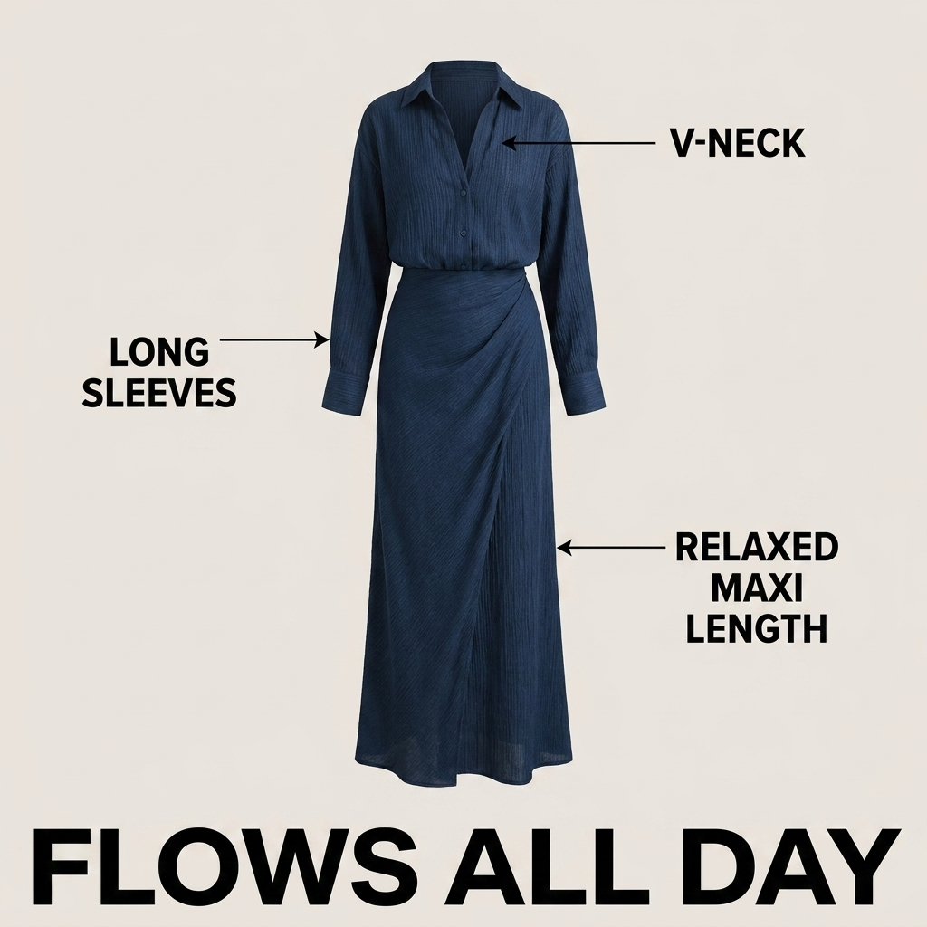 Stella | Elegant Draped Ensemble