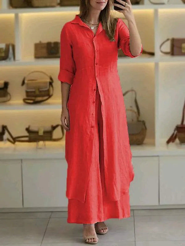 Mathilda™ - Linen Two-Piece Set