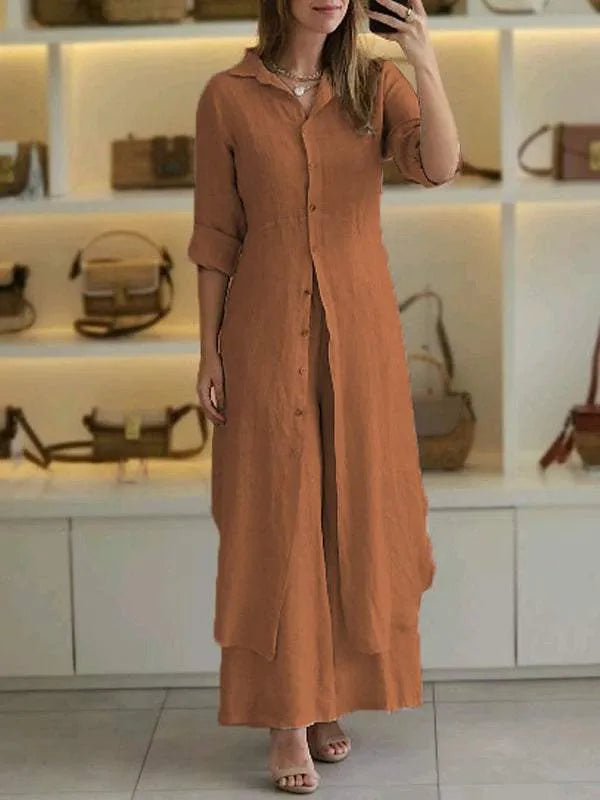 Mathilda™ - Linen Two-Piece Set