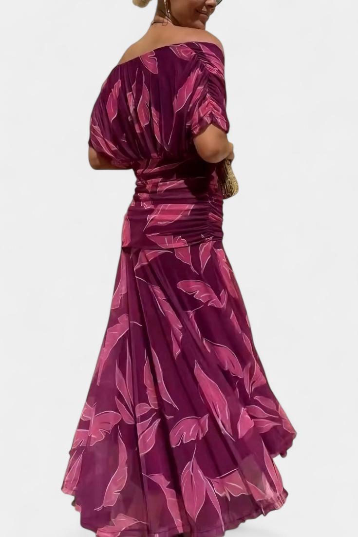 Alondra™ | V-Neck Long Floral Maxi Dress