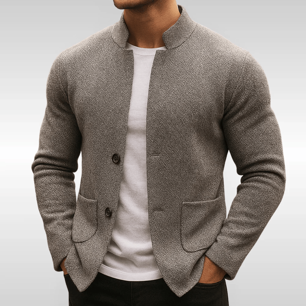 LAURENT MONACO | MEN'S KNITTED TEXTURE VEST