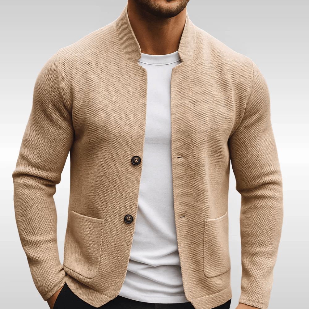 LAURENT MONACO | MEN'S KNITTED TEXTURE VEST