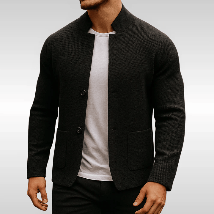 LAURENT MONACO | MEN'S KNITTED TEXTURE VEST