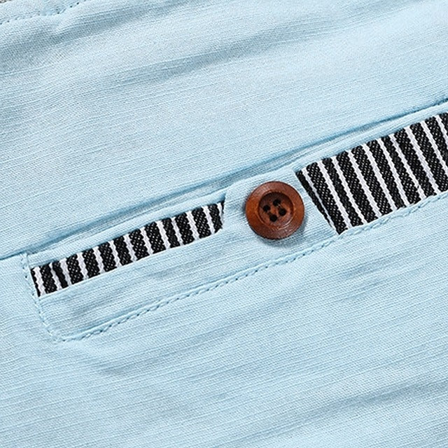 Men's Shorts with Drawstring and Pockets