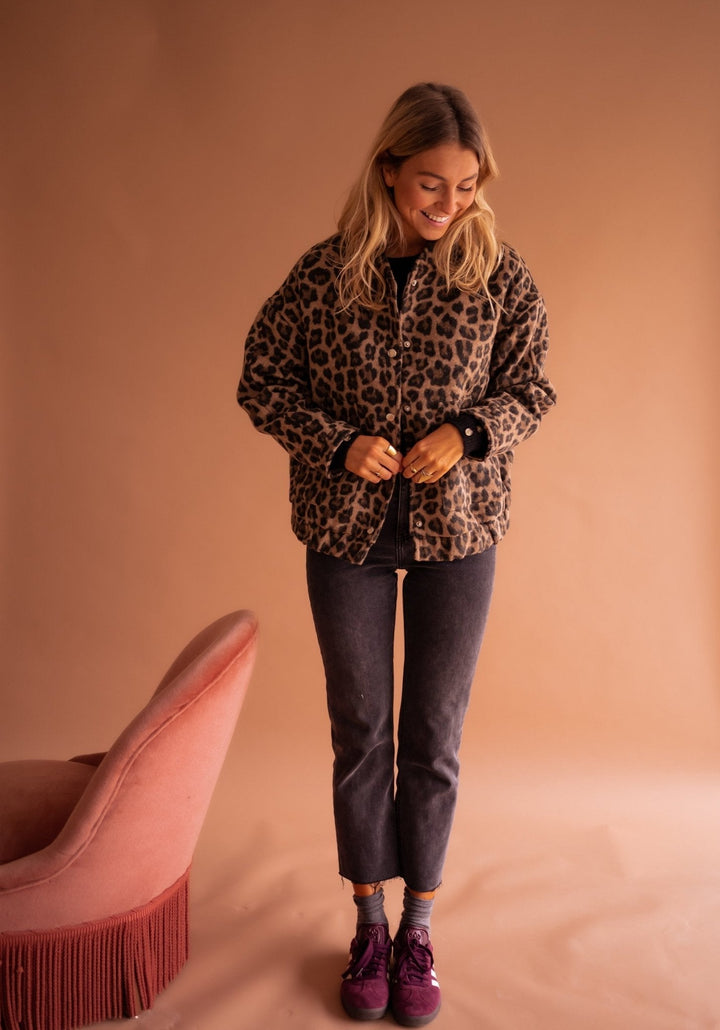 Katarzyna | Timeless Leopard Print Jacket