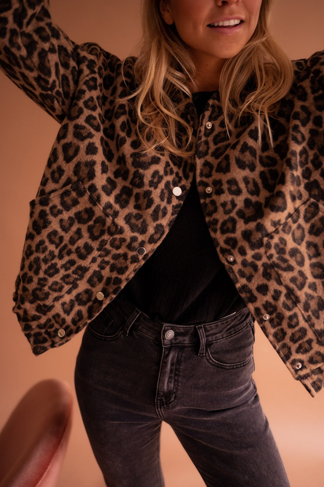 Katarzyna | Timeless Leopard Print Jacket