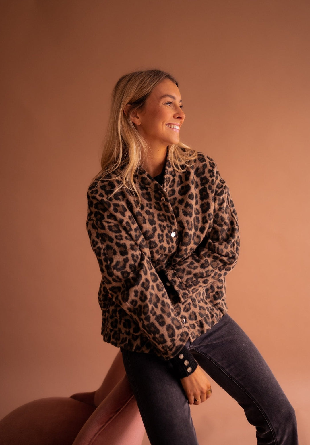 Katarzyna | Timeless Leopard Print Jacket