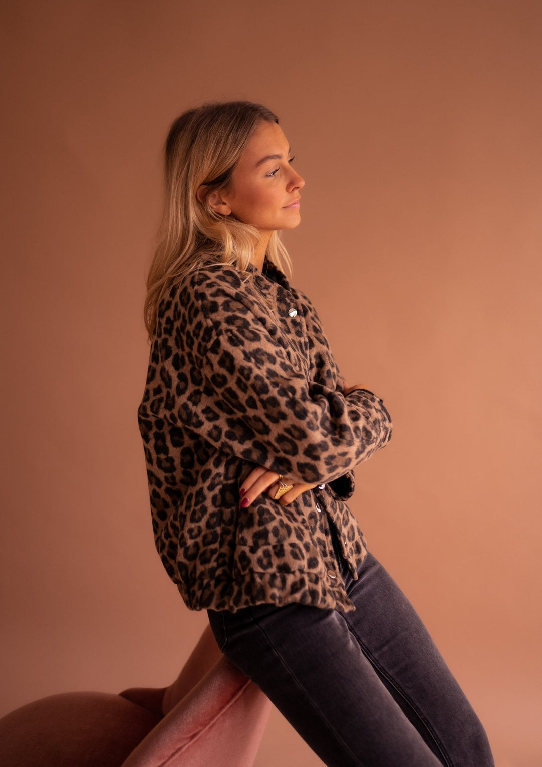 Katarzyna | Timeless Leopard Print Jacket