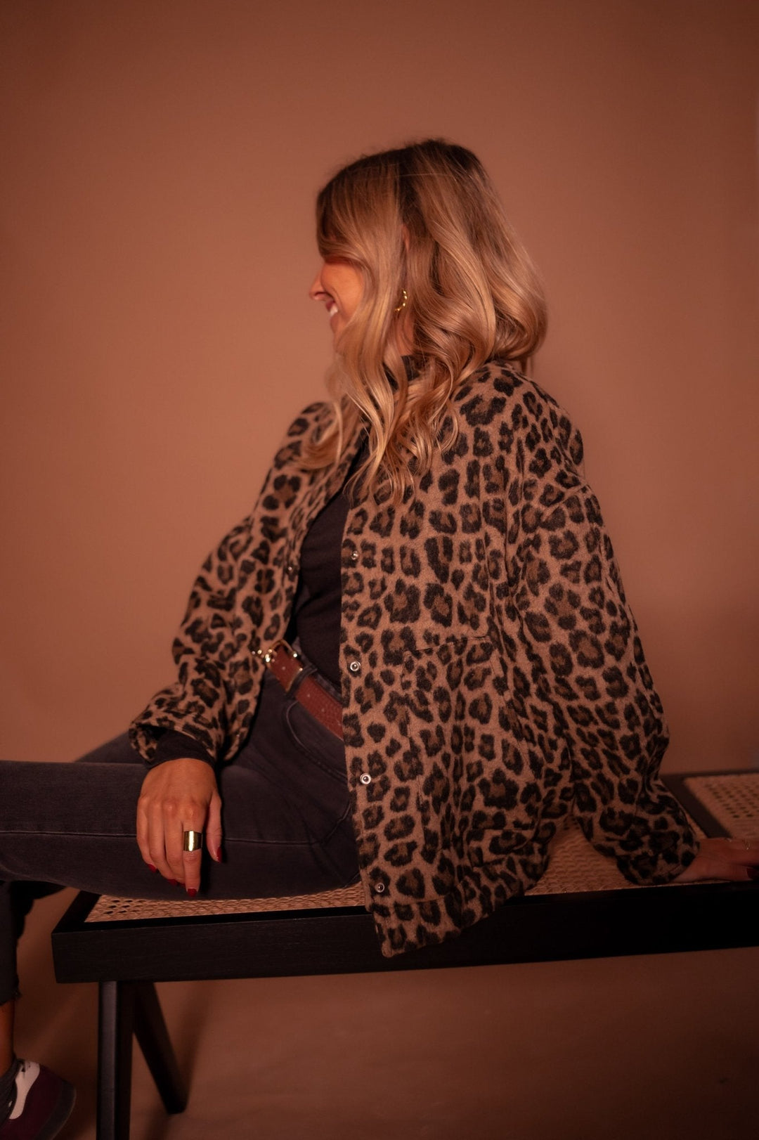 Katarzyna | Timeless Leopard Print Jacket