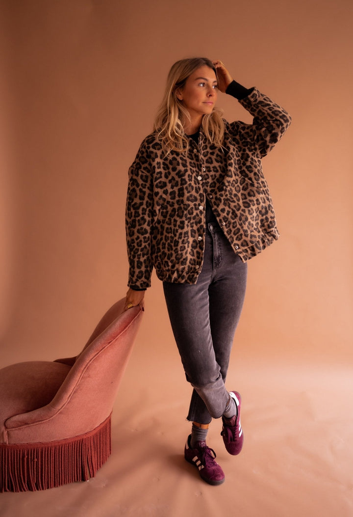 Katarzyna | Timeless Leopard Print Jacket