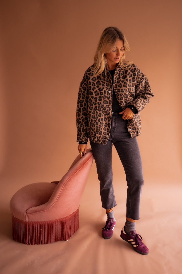 Katarzyna | Timeless Leopard Print Jacket