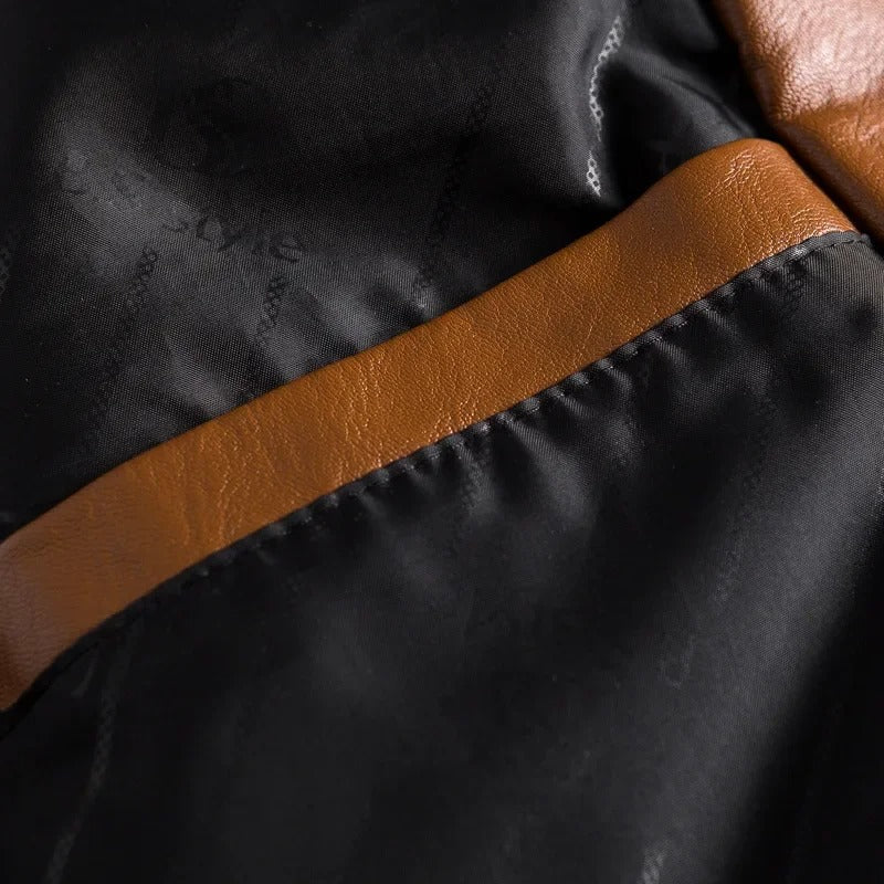 Andrea - Genuine Leather Biker Jacket