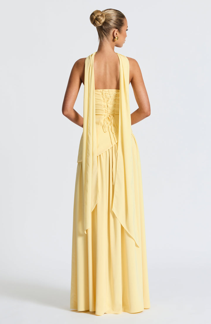 Women's Maxi Dress with Side Slit