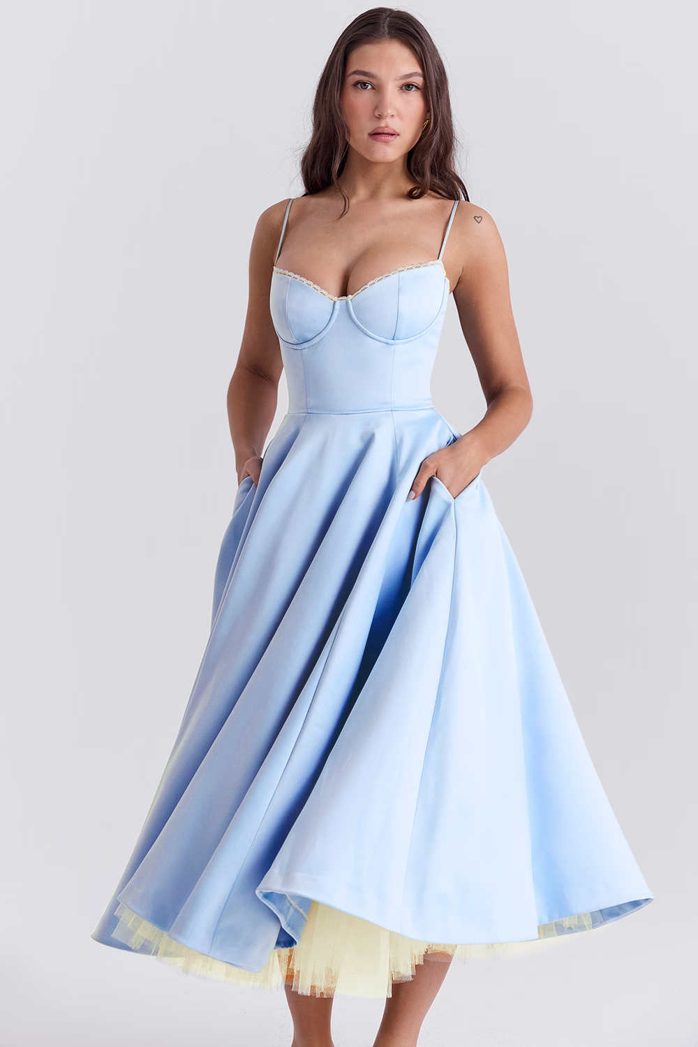 Evelina Mid-Length Dress