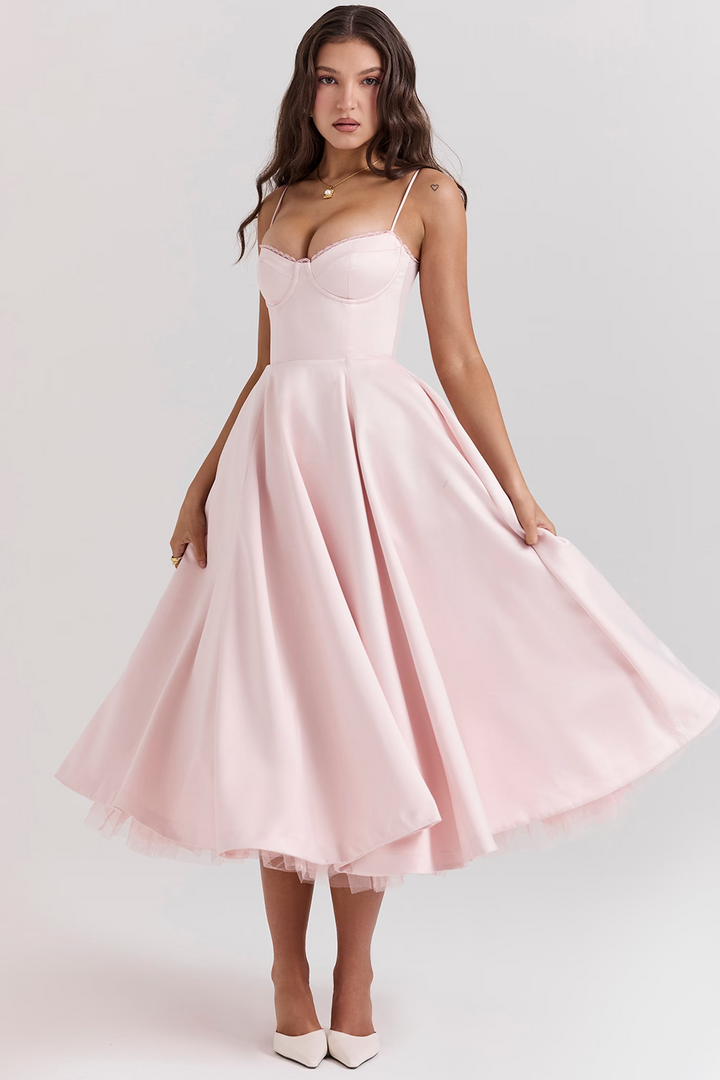Evelina Mid-Length Dress